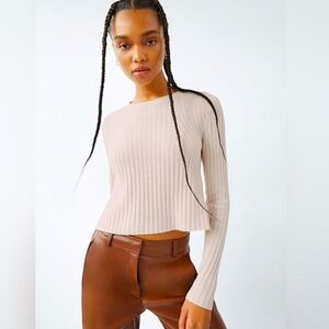 Aritzia Babaton Nathaniel Women's Cropped Sweater